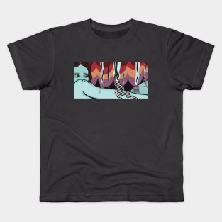 Alien Landing Kids T-Shirt